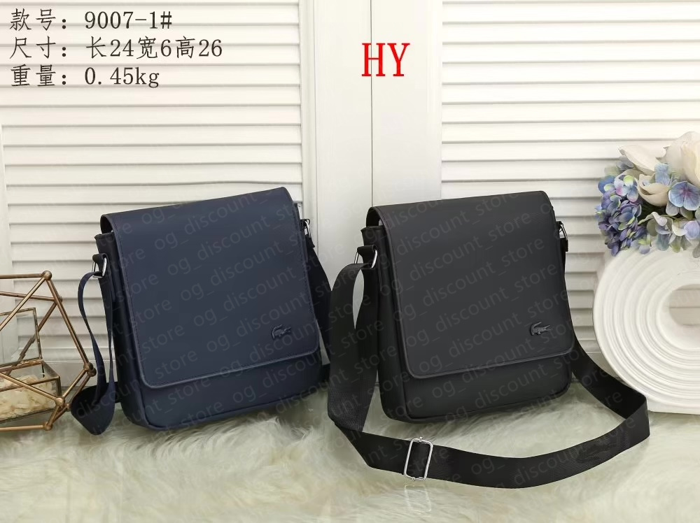 luxurys designers laptop bags men briefcases business trip office leather handbag messenger high capacity handbags versatile letters