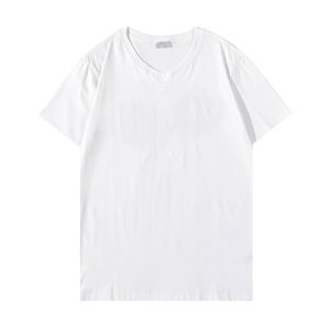 Luxurys Designers Hommes Robe Modes 100% coton à manches courtes T-shirt lâche tendance garçons lettres simples hommes femmes chemises # 30