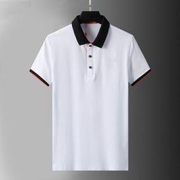 Luxurys Designers Hommes Robe polos Sacs à main Designe T Shirt Été Respirant Lâche Pour Hommes Femmes Couple Hip Hop Streetwear tops Mode 100% coton à manches courtes # 17