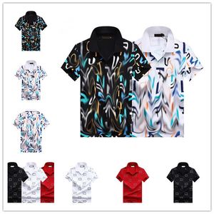 Luxurys Designers Hommes Robe polos Sacs à main Designe T Shirt Femme Respirant Lâche Pour Hommes Femmes Couple Hip Hop Streetwear tops Mode 100% coton court M-3XL # 08