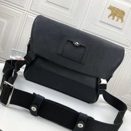 Luxurys Designers Messenger Bag Mens Coated Canvas Bestand Houder Aktetas Hoge Kwaliteit Handtassen Outdoor Daily Storage Hasp Crossbody Bags Wallet