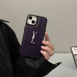 Luxurys Designers Phone Case Shockproof Y Brand Cases Voor Iphone 12 Pro Max 14 ProMax 13 X Xs Xr Telefoon Gevallen 022Z