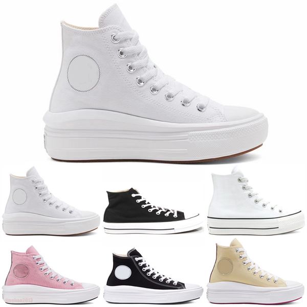 Converse LUXURYS DISEÑADORES Zapatos de buena calidad Classic Canvas Mens Sneaker Mujeres Casual moda Cuero High Top Oblique Lace Up Tamaño 35-40