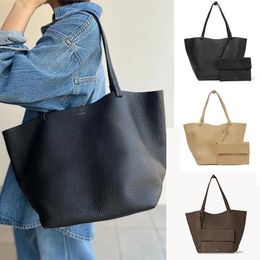 Luxe ontwerpers schouder The row draagtassen dames heren moeder zwarte handtassen portemonnee shopper reizen onderarmtas mode crossbody tote oksel weekender clutch bag