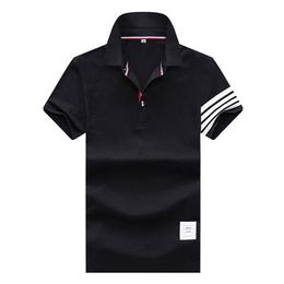 Luxurys Designers Summer Mens Drees Coton POLO Chemise Hommes Turn Down Col Casual Style Social Girafe Marque Impression Homme Polos Ma230k