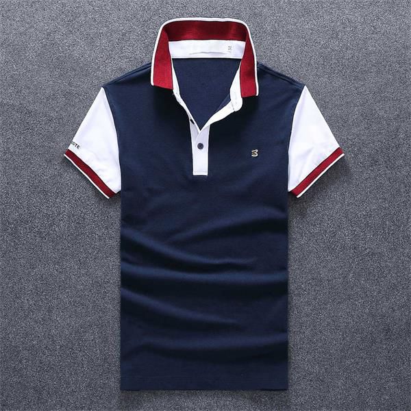 Luxurys Designers Summer Mens drees fashion Cotton POLO Shirt Men Turn Down Collar Casual Social Style Giraffe Marca de impresión Hombre Polos Hombre Tops 100% algodónM-3XL # 08