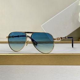 Diseñadores de lujo Gafas de sol Mujeres Gafas de sol Gafas Hombres Estilo retro europeo y americano Gafas de sol de sapo de alta calidad Piloto Gafas de sol Unisex Gafas al aire libre