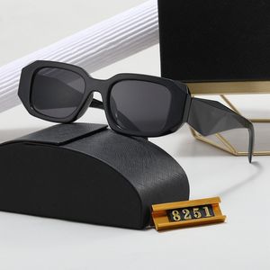 Luxurys Designers Zonnebrillen Dameshoens Zonnebril Mode Goggle Outdoor Strand -bril Tinten UV400 Klassieke Letter Sun Galsses