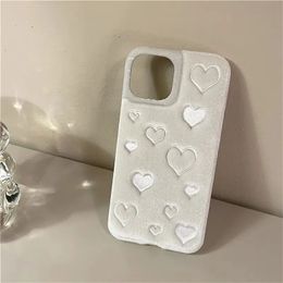 Luxurys Designers Womens Hairy Phonecases Printed Love For Iphone 11 12 13 Premium Brand Phonecases 14 14pro 14promax 14plus 2022