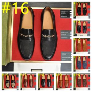 Luxurys modeontwerper heren schoenen heren designer jurk schoenen aankomst zakelijk leer schoenen mannen buiten casual schoenmaat 38-46
