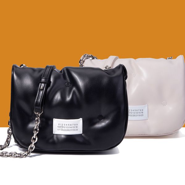 Luxurys moda para mujer bolsas margiela diseñadora para hombre honda espejo de bolso de hombro