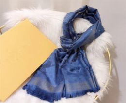 Luxurys Four Seasons Silk Cashmere sjaals Fashion Women039S sjaalgrootte rond 180x70cm 7 kleuren6580541