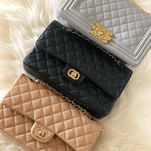 Luxe echt leer Crossbody ontwerperstas Clutch gewatteerd klassiek Dames cosmetisch WOC zomer BOY tote bag handtas Schoudermode Portemonnee Portemonnees make-up tassen