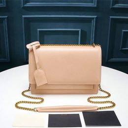 Luxury Bag Bag Shoulder Bag Mirror Calidad Bolso de diseñador para mujer Cadena de mensajería para hombres Crossbody Cross Class Flap Bag Bolso de cuero Bolsa de billetera