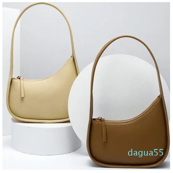 Sac à main de luxe La rangée demi-lune sous les bras en gros mode femmes fourre-tout designer épaule embrayage été hommes crossbody téléphone hobo véritable main en cuir