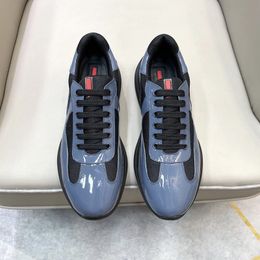 Zapatos casuales para hombres y mujeres, zapatillas con cordones Diseñador de calidad plana Hombres Negro Blanco Azul Tallas 38-45