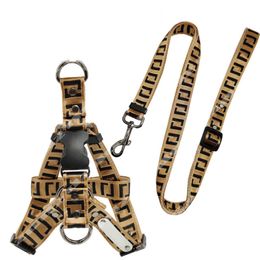 Luxurys Leashes Set Diseñador Collares para perros Carta de moda Correa para perros Breakaway Dogs Plomo Moda Casual Cuerda de tracción ajustable