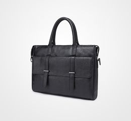 Porte-documents en cuir de luxe de haute qualité hommes sacs à main bureau d'affaires masculin A4 sac pour ordinateur portable concepteur fourre-tout de voyage