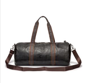 Sac de voyage en cuir de luxe fourre-tout grand week-end homme peau de vache Duffle bagage à main homme sacs à main grand