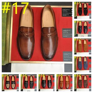 Luxurys Men Dress Shoes Flat echt Leather Oxford Heren Flats Wedding Party Office Loafers Schoenen Maat 38-46