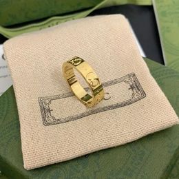 Luxurys nagelring heren ring liefde ringen ontwerper mode titanium staal gegraveerde letter patroon ontwerper sieraden verlovingsring maat 5-11 ringen voor vrouwen
