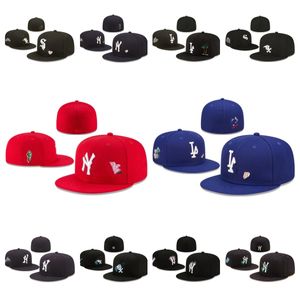 Luxe Nieuwste Unisex Hoeden Baskball Caps Herenhoed Designer Hoed Voor Mannen Vrouwen Borduren Hip Hop Nieuw Tijdperk Cap Gemonteerde Hoeden Straat Buitensporten Cap Maat 7-8