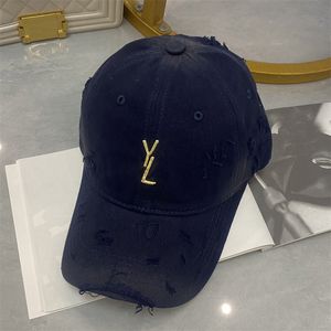 Luxurys gewassen honkbal pet ontwerpers caps nieuw product lente zomer hoeden heren jonger casquette kleurrijk met letters geometrisch