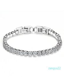 Luxurytennis Bracelets Jewelry 2019 Nouvelle mode Zircon de haute qualité Bracelets entiers brèves en acier inoxydable Bracele6758066
