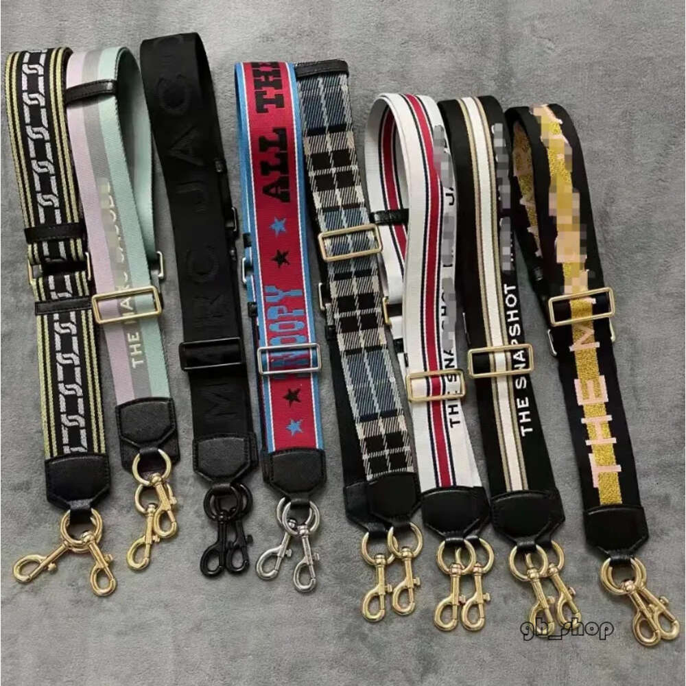 Lvness Strap Alta Qualidade Bolsa Alça Bolsa Acessórios Câmera Bolsas Alças De Ombro 5Cm De Largura Impressão Carta Longa Tiras De Couro Lvity Designer Bag Straps 5967