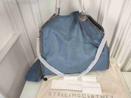 LVS Sacs d'￩paule 2021 New Fashion Women Handbag Stella McCartney PVC Sac ￠ provisions en cuir de haute qualit￩ V901-808-808 3 Taille