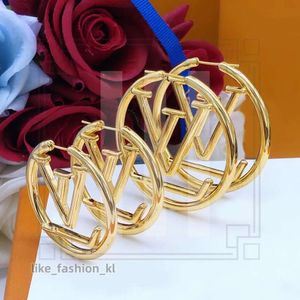 Lvse Gold LouiseviUtionbag Boucles d'oreilles Boucles d'oreilles Hoop LouiseviUtion Designer de boucles d'oreilles pour femmes cadeaux de la Saint-Valentin de la Saint-Valentin