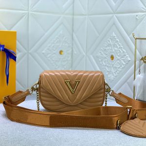 LVSE Quality High Multies Luxury Pochettes Crossbody Purses LLS Designer Woman Handsbag Sac Bages Sacs Sacs de concepteurs Femmes Purs Sruit à rayures Jacquard Femmes Mini Saddle