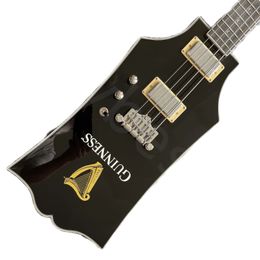 Lvybest Black Special-Formige unieke elektrische gitaar 2023 Nieuwe pop high-end custom custom