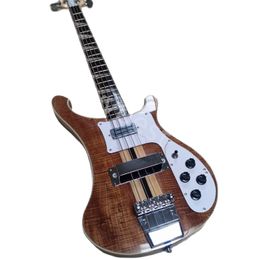 Lvybest érable guitare électrique diapason cou St 4 cordes couleur primaire bois usine personnalisation gratuite