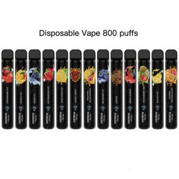 Auténtico Tastefog Tplus 800 Puffs Dispositivo desechable 3ML Preparado