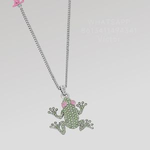 LW gekke dieren ketting heren ketting liefhebbers stijl ingelegde email Crystal t0p kwaliteit klassieke stijl merkontwerper uitstekende cadeau premium geschenken 018