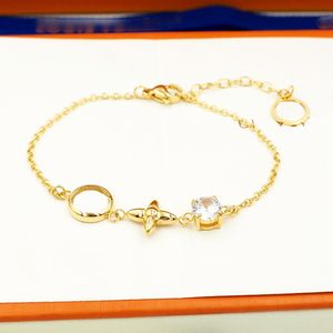 LW PETIT Joyería traje Pulsera Collar Pendientes para mujer Chapado en oro 18K reproducciones oficiales estilo clásico Never fade regalo de aniversario 002