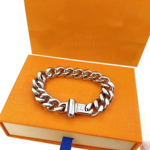 LW VIVIENNEE Pulsera para hombre diseñador Chapado en oro 18K cadena T0P calidad más alta calidad de contador moda estilo clásico regalo de aniversario de lujo 035