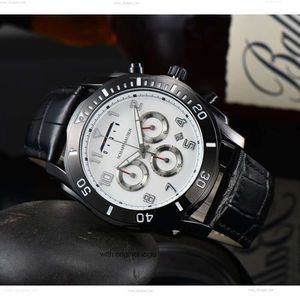 LWCity Watch Quartz kijkt naar Six Naald Chronograph Full Function Quartz Heren Business Gentleman Populaire chronograafhorloge met originele doos 32ca