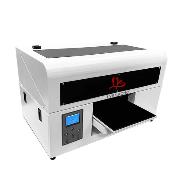 Ly A4 Full Full Automatic Flated Photo UV UV Dtg Ink Jet Máquina de impresora USB Infrarrojo Medido de rayo Max Tamaño de trabajo 200x300mm 2880 DPI Impresión