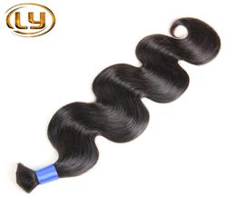 Ly Hair Products Brazilian Body Wave Human Hair Micro Mini Braidage Brek Hair de bonne qualité 3pclot 50G2773697