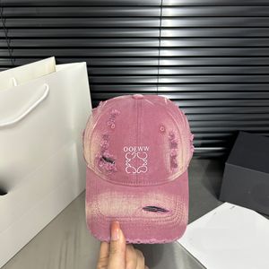 Ly hoed versleten rand honkbal cap casual designer caps for dames brief frisiënt kleur heren hoed zomer 710 26