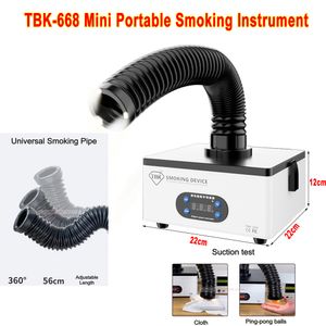 LY TBK-668 150W Mini Draagbaar Rookinstrument Voor Lassen Repareren Vezel CO2 Lasergraveur Snijdampafzuiger 220V 110V