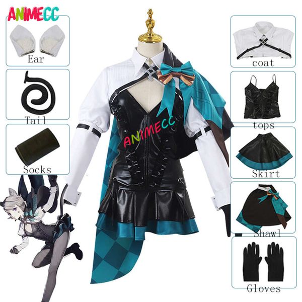 Lynette Genshin Impact Cosplay Costume Anime jeu Fontaine nouveau rôle magicien Halloween tenues de fête pour femmes filles cosplay