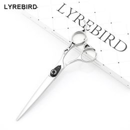 Lyrebird CLASE ALTA Tijeras de corte de pelo profesional 7 PULGADAS Tijeras de pelo de perro plateadas Tijeras de corte de pelo para mascotas NEW2494