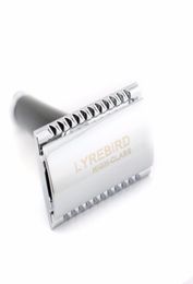 Lyrebird Highclass Black Double Edge Safety Razor Razor Razor S1 Top Quality with White Box New4291073