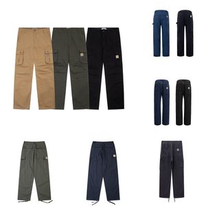 Lys pantalon créateur de mode homme Original B lavé vieux vêtements de travail Double genou toile hommes pantalons de bûcheron