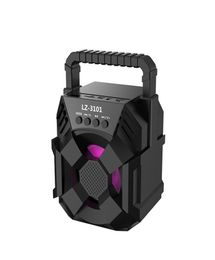 LZ3101 Bluetooth -luidspreker draadloos buitenshuis Handige draagbare subwoofer u schijfkaart 3inch luidspreker De logistieke pls Cont5015604
