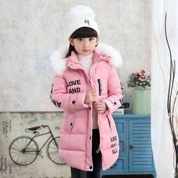 Lzh 2021 Herbst Winter Jugendliche Kinder Parka Für Mädchen Unten Jacken Kinder Dicke Baumwolle Jacken Oberbekleidung Jacke Für Mädchen Kleidung j220718