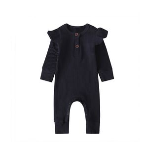 LZH Automne Hiver Vêtements pour bébés Enfants Salopette Barboteuses Pour Bébé Garçons Filles Combinaison Costume De Noël Vêtements Nouveau-Nés 210315